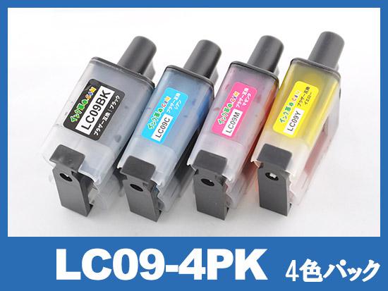 LC09-4PK(4色パック)ブラザー[brother]互換インクカートリッジ