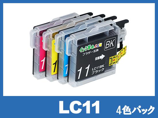 LC11-4PK(4色パック)ブラザー[brother]互換インクカートリッジ