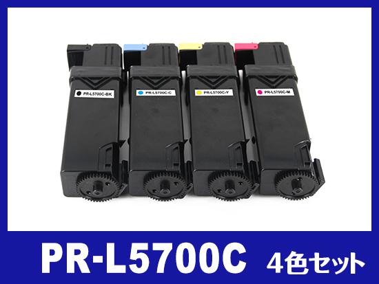 PR-L5700C(4色セット)NEC互換トナーカートリッジ