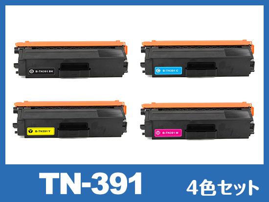 TN-391  (4色パック)　ブラザー[Brother]互換トナーカートリッジ