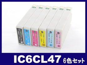 IC6CL47(6色セット) エプソン[EPSON]互換インクカートリッジ | インク