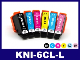 EPSON 6色インクカートリッジ KNI-6CL-Lカニ Amazon.co.jp: EPSON用互換インクカートリッジ KNI-6CL-L＋KNI