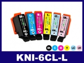 KNI-6CL-L (6色セット 大容量) エプソン[EPSON]用互換インクカートリッジ