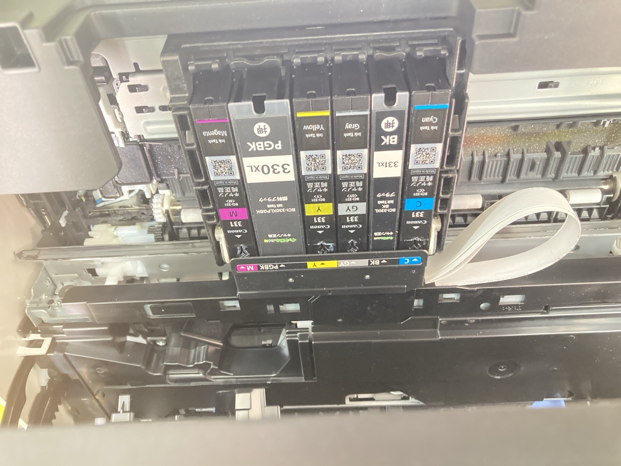 BCI-331 純正インク　インク革命　併用