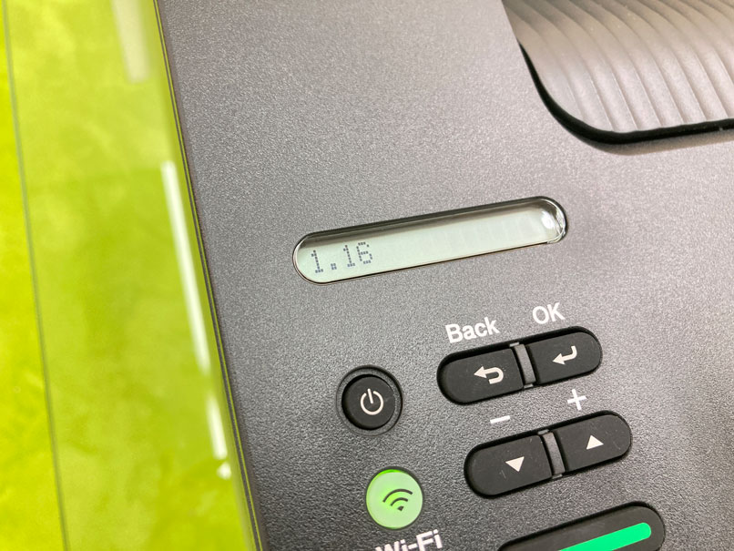 HL-L2460DW　ファームウェアバージョン確認