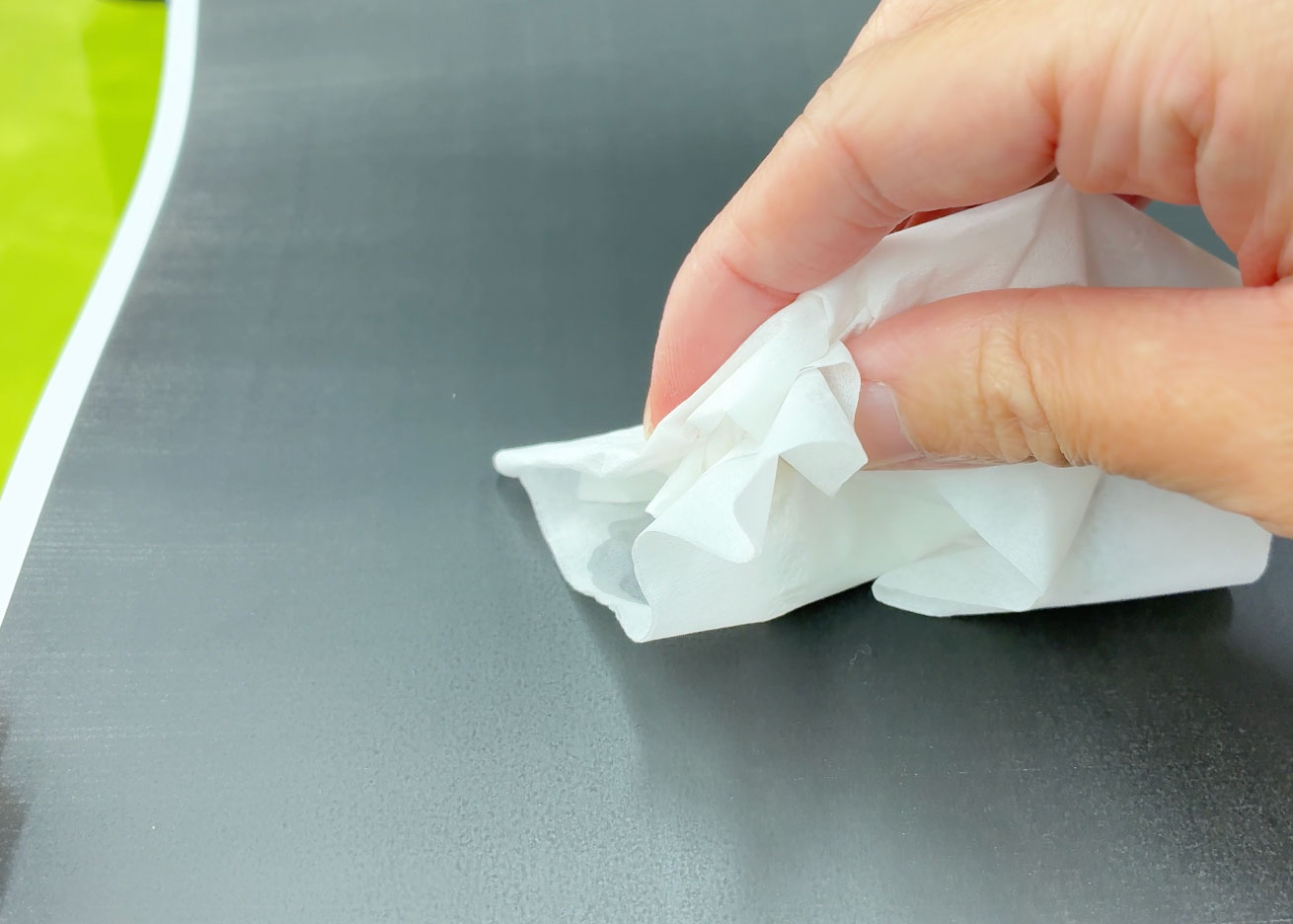 インク革命 互換トナー 水滴 ぬぐう