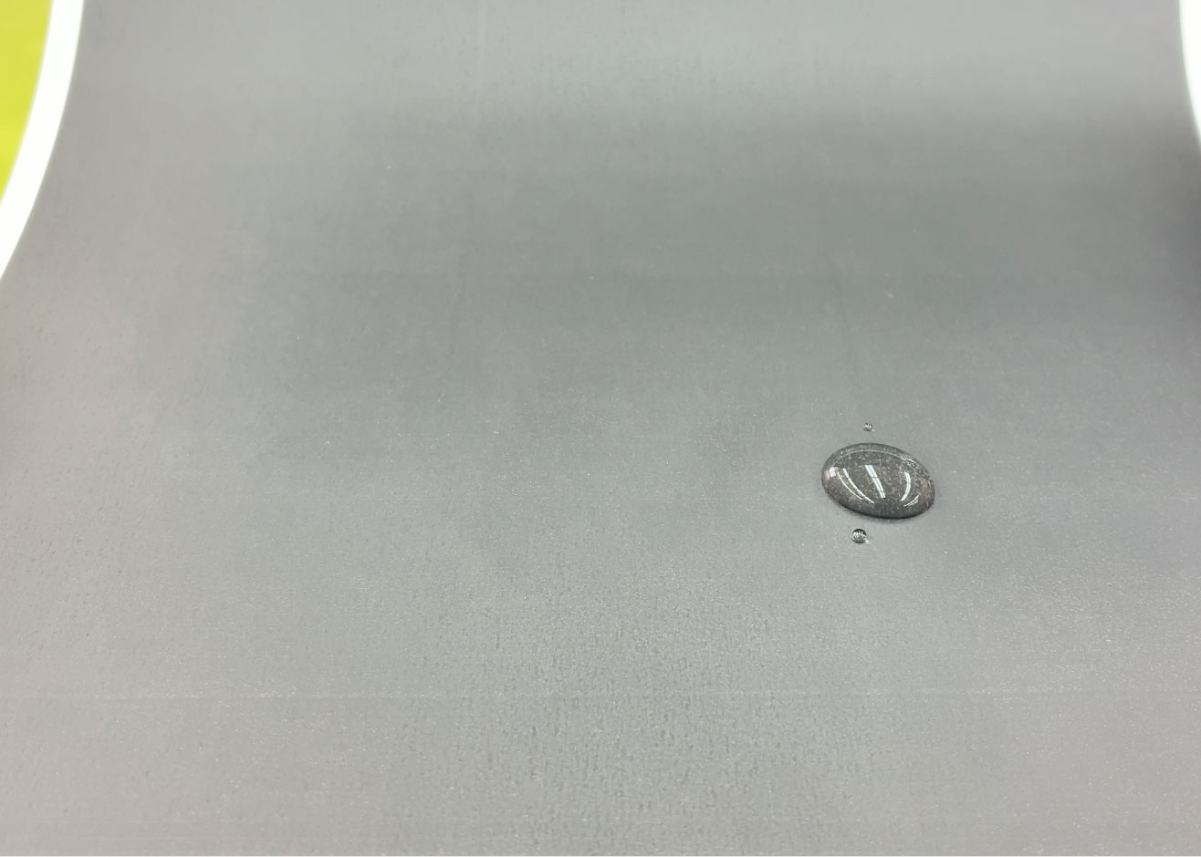 純正トナー 水滴を垂らしてこする