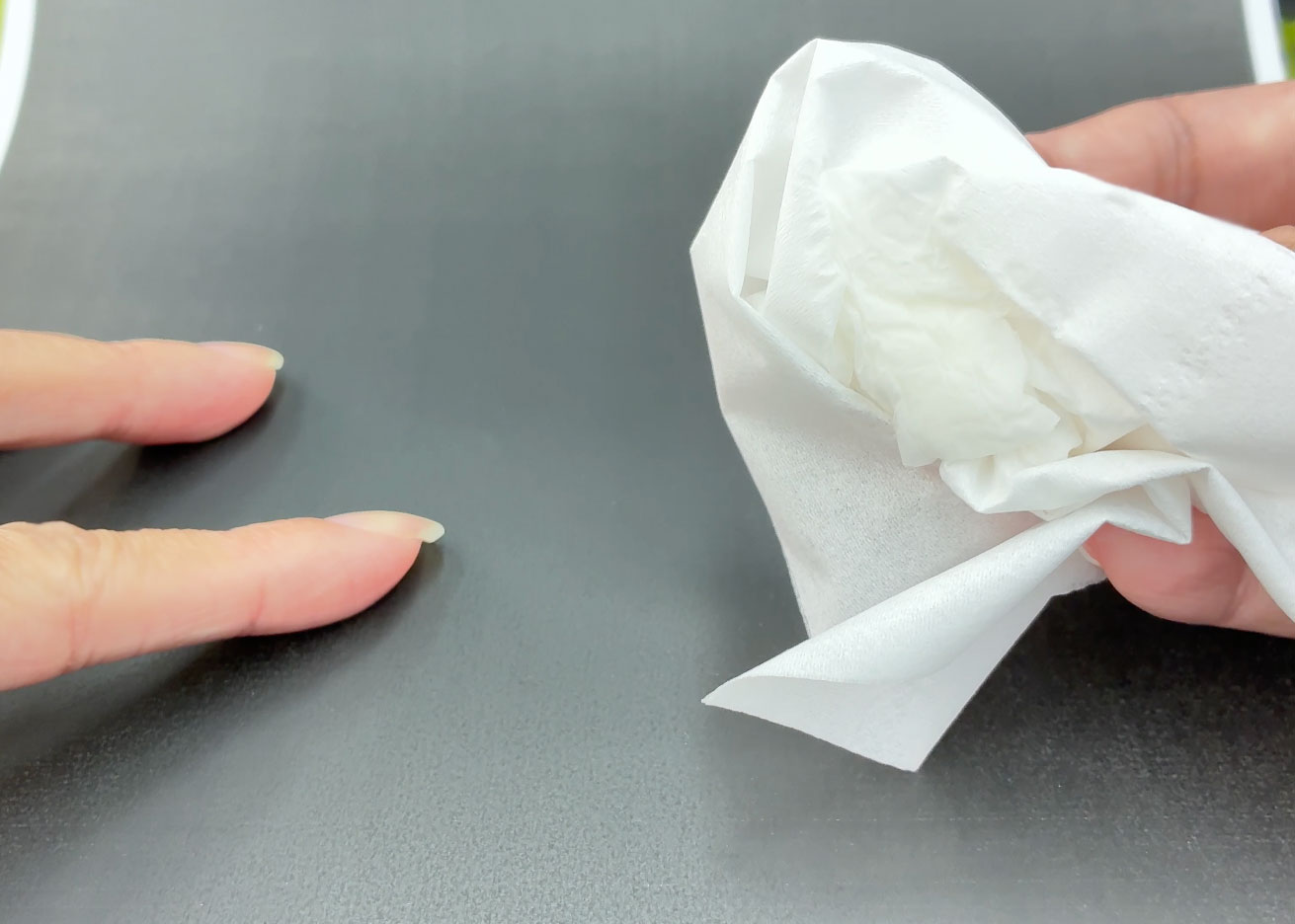 インク革命 互換トナー 水滴を垂らす こする 結果