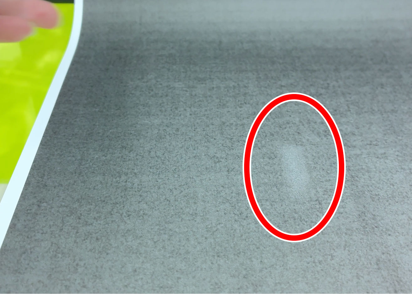 インクジェット 消しゴムでこする 結果