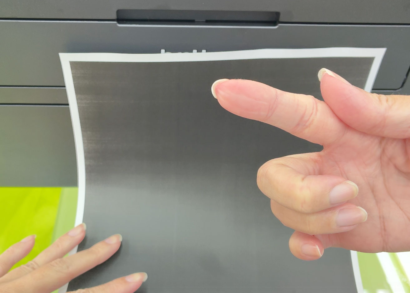 インク革命 互換トナー 指でこする 結果