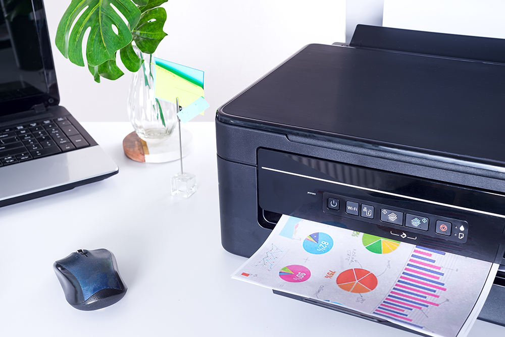 印刷最中のイメージ