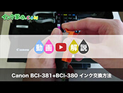 BCI-381XL（BK/C/M/Y/GY）+BCI-380XLPGBK(6色マルチパック大容量＋大