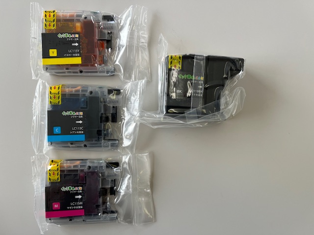 LC119/LC115-4PK(4色パック 大容量)ブラザー[brother]互換インク